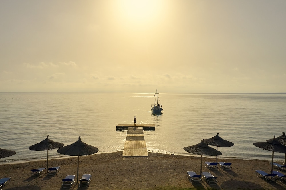 Delfinia Hotel — Beach in Moraitika, Ionian Islands