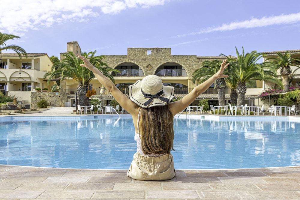 Hotel Costa Dei Fiori — Swimming pool in Santa Margherita di Pula, Sardinia
