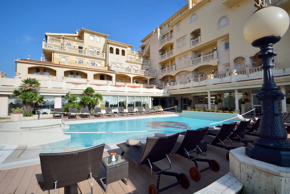 Hellenia Yachting Hotel — Swimming pool in Giardini Naxos, Sicily