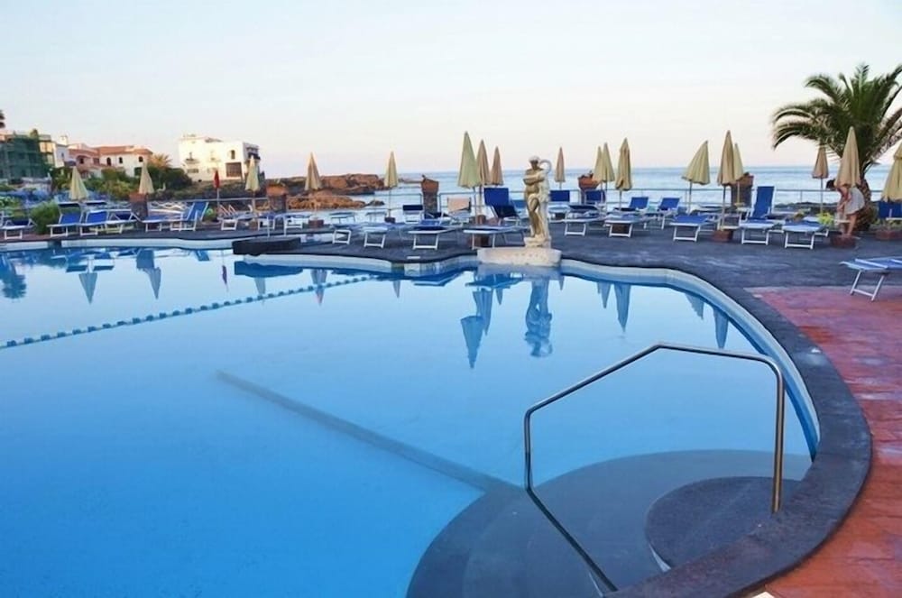 Hotel Kalos — Swimming pool in Giardini Naxos, Sicily