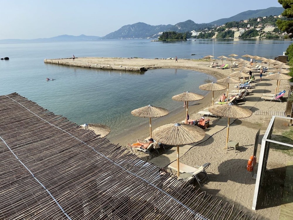 Corfu Holiday Palace Hotel — Beach in Corfu Town, Ionian Islands