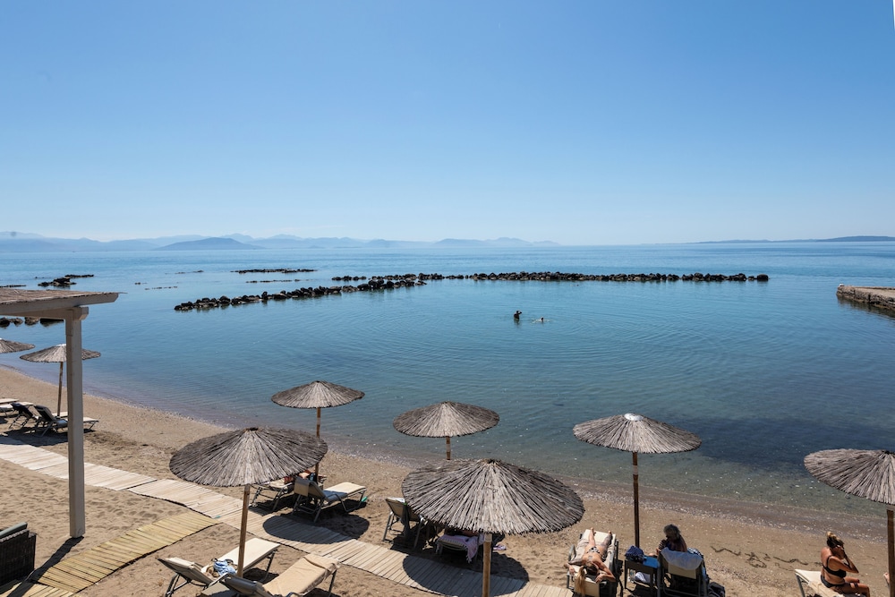 Corfu Holiday Palace Hotel — Beach in Corfu Town, Ionian Islands