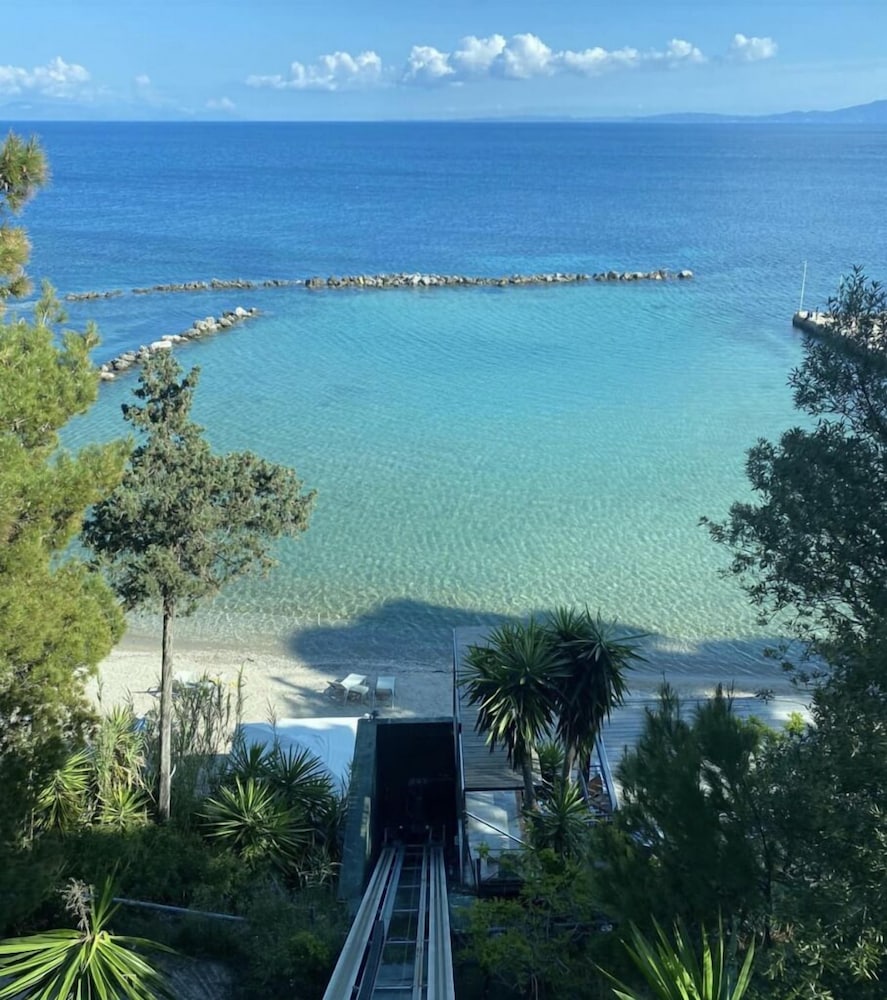 Corfu Holiday Palace Hotel — Beach in Corfu Town, Ionian Islands