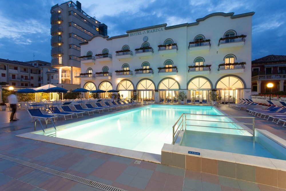 Hotel Marina — Swimming pool in Jesolo, Veneto
