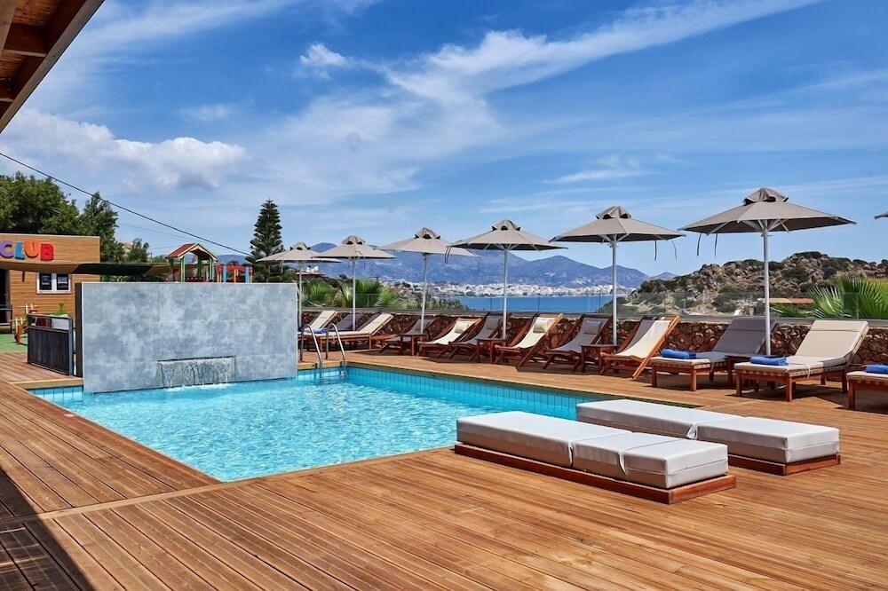 Blue Marine Resort & Spa — Swimming pool in Ammoudara (Agios Nikolaos)