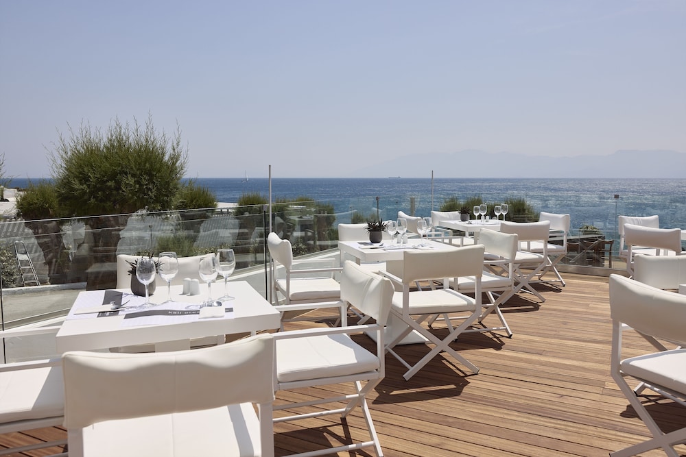 Dimitra Beach Hotel & Suites — Restaurant & bars in Psalidi, South Aegean