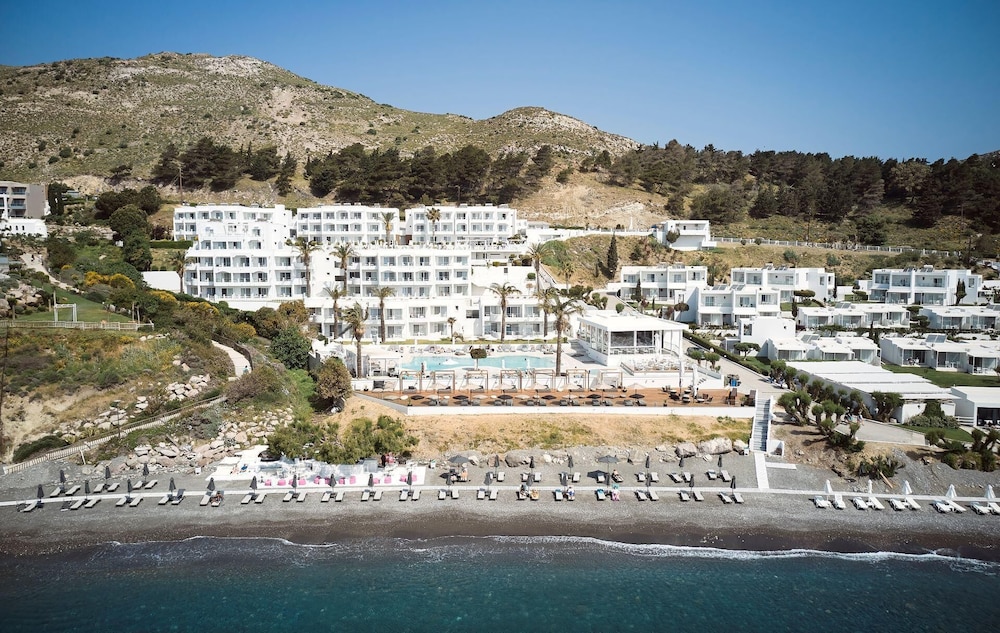 Dimitra Beach Hotel & Suites — Beach in Psalidi, South Aegean