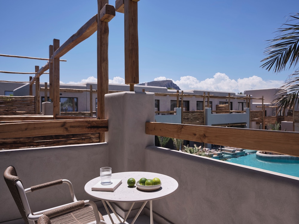 Stella Blue Seaside Resort - All inclusive — Outdoor in Aposelemis