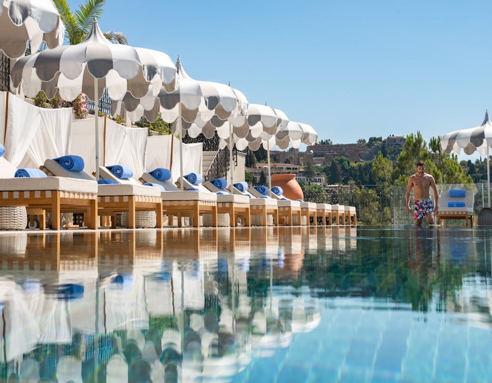 San Domenico Palace, Taormina, A Four Seasons Hotel — Swimming pool in Taormina, Sicily