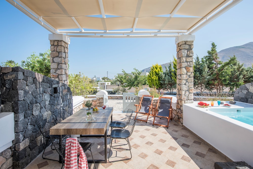 Secret Earth Santorini — Hotel building in Kamari, South Aegean