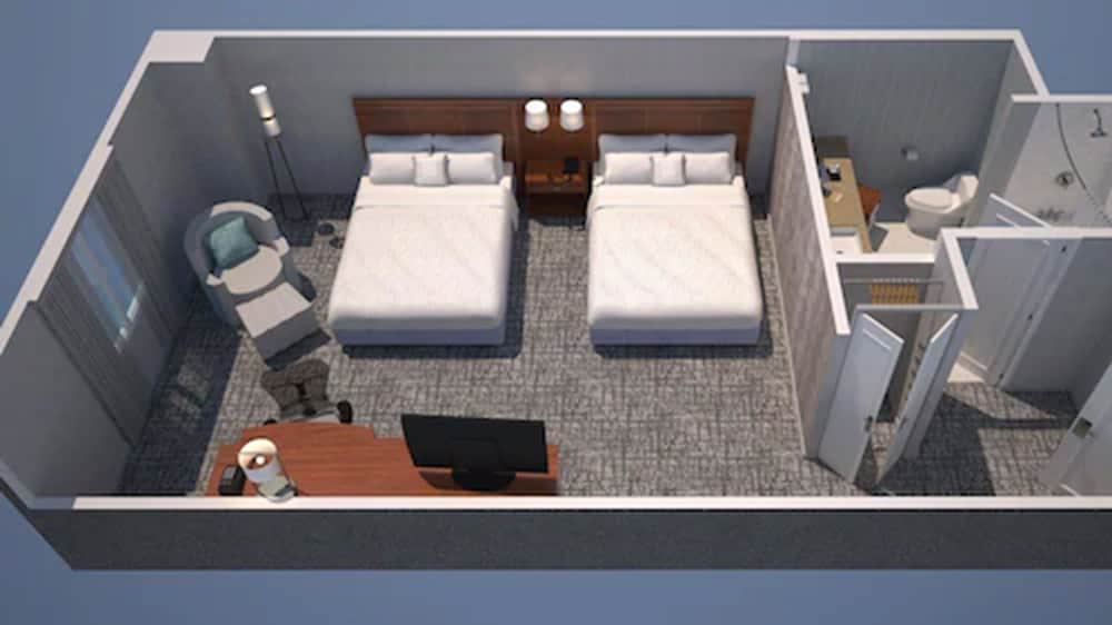 Courtyard By Marriott Detroit Downtown — Hotel rooms in Detroit, Michigan
