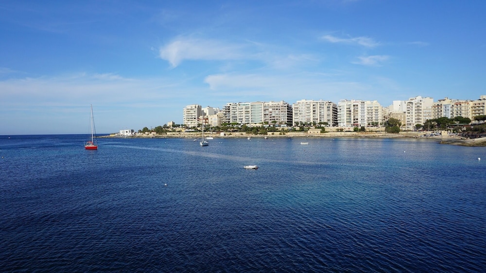 Diplomat Hotel — Beach in Sliema, Malta Island