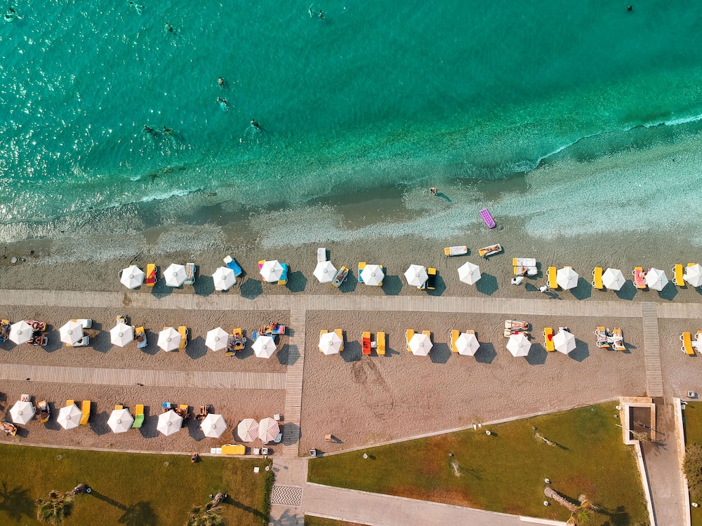 Rodos Palace Hotel — Beach in Rhodes Town, South Aegean