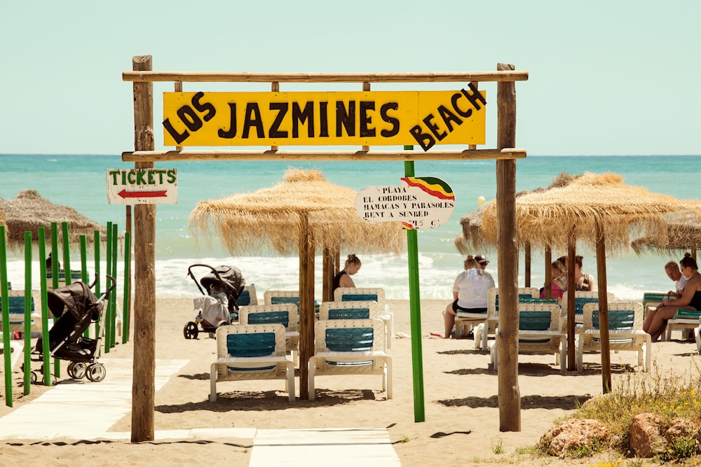 Hotel Los Jazmines — Beach in Torremolinos, Andalusia