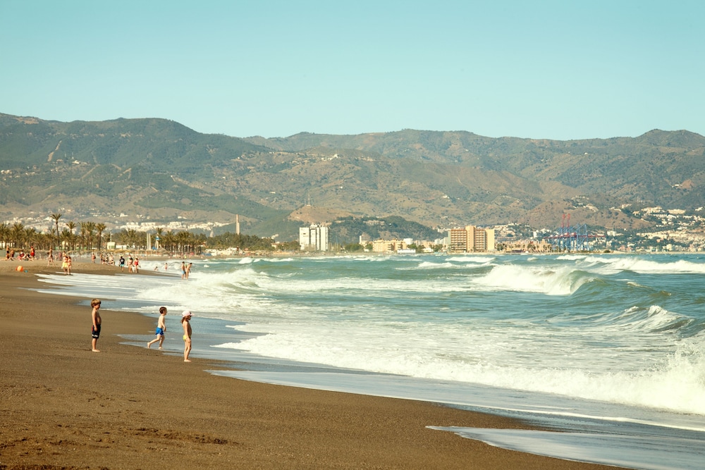 Hotel Los Jazmines — Beach in Torremolinos, Andalusia