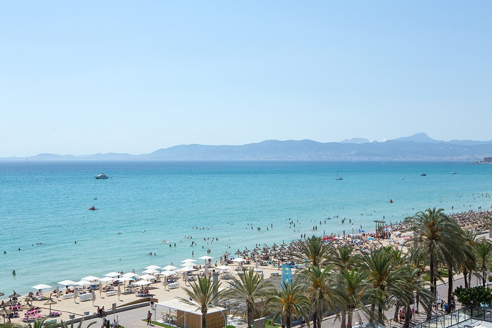 Myseahouse Hotel Flamingo - Adults Only — Beach in Playa de Palma, Balearic Islands