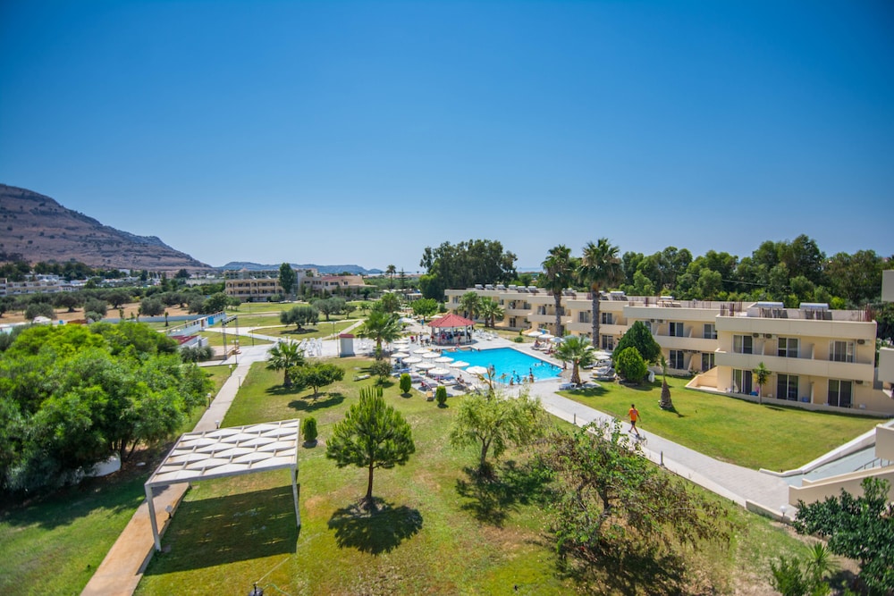 Olive Garden Hotel — Swimming pool in Lardos, South Aegean
