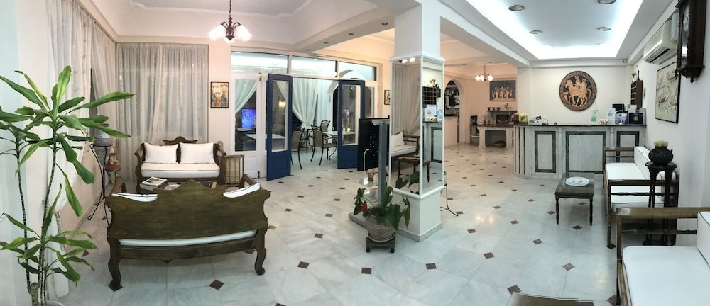 Dioskouri Art Villas — Hotel building in Kamari, South Aegean