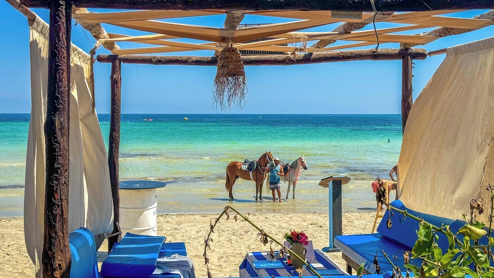 Hotel Dar el Bhar — Beach in Mezraya, Medenine