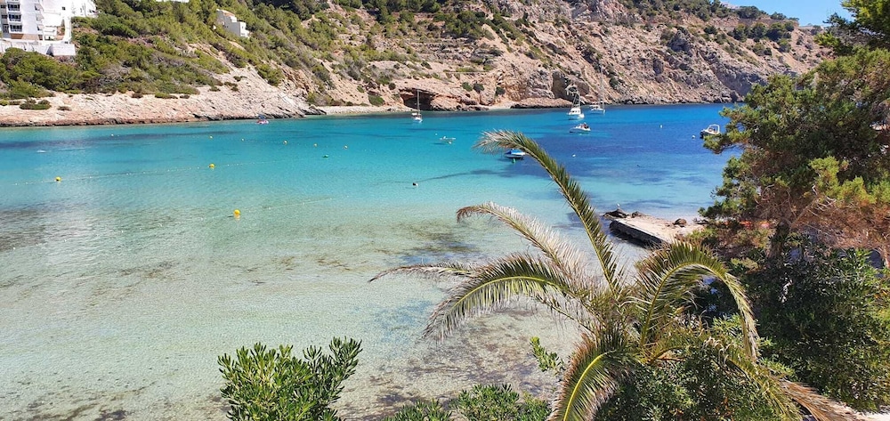 Hotel Apartamentos El Pinar — Beach in Santa Eulalia, Balearic Islands