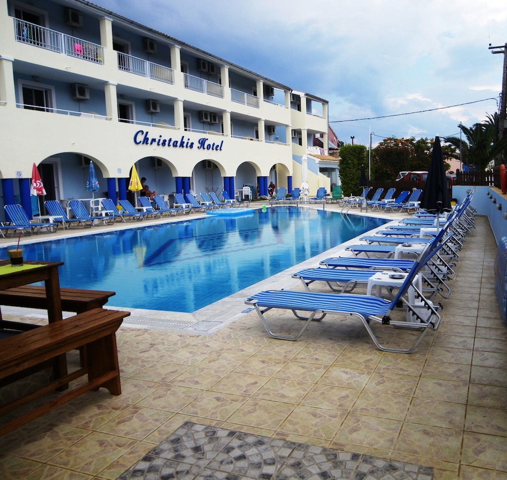 Christakis Hotel — Swimming pool in Sidari, Ionian Islands