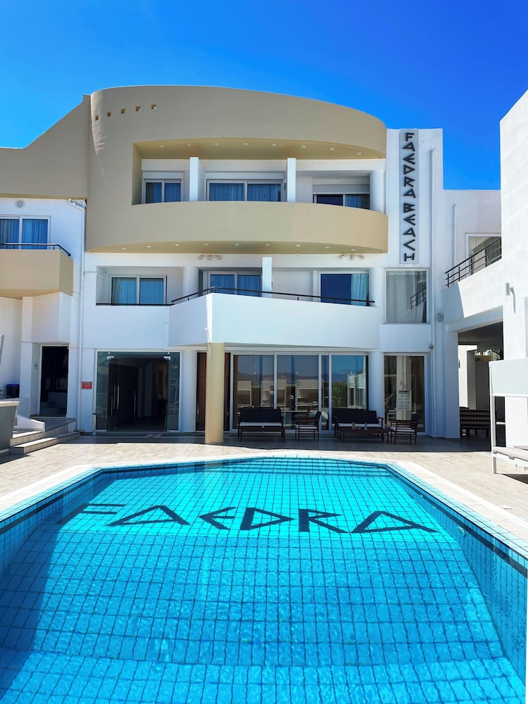 Faedra Beach Hotel — Hotel building in Ammoudara (Agios Nikolaos)