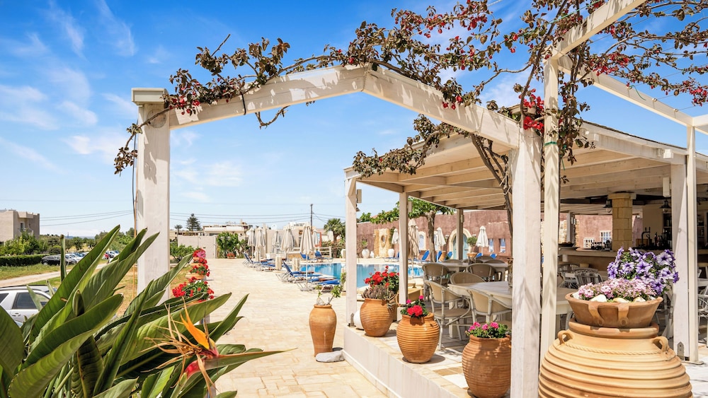 Golden Bay Apartments-Garden Haven — Swimming pool in Malia