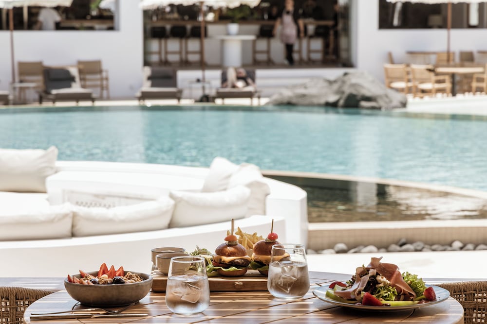 Amaria Beach Resort — Restaurant & bars in Kamari, South Aegean