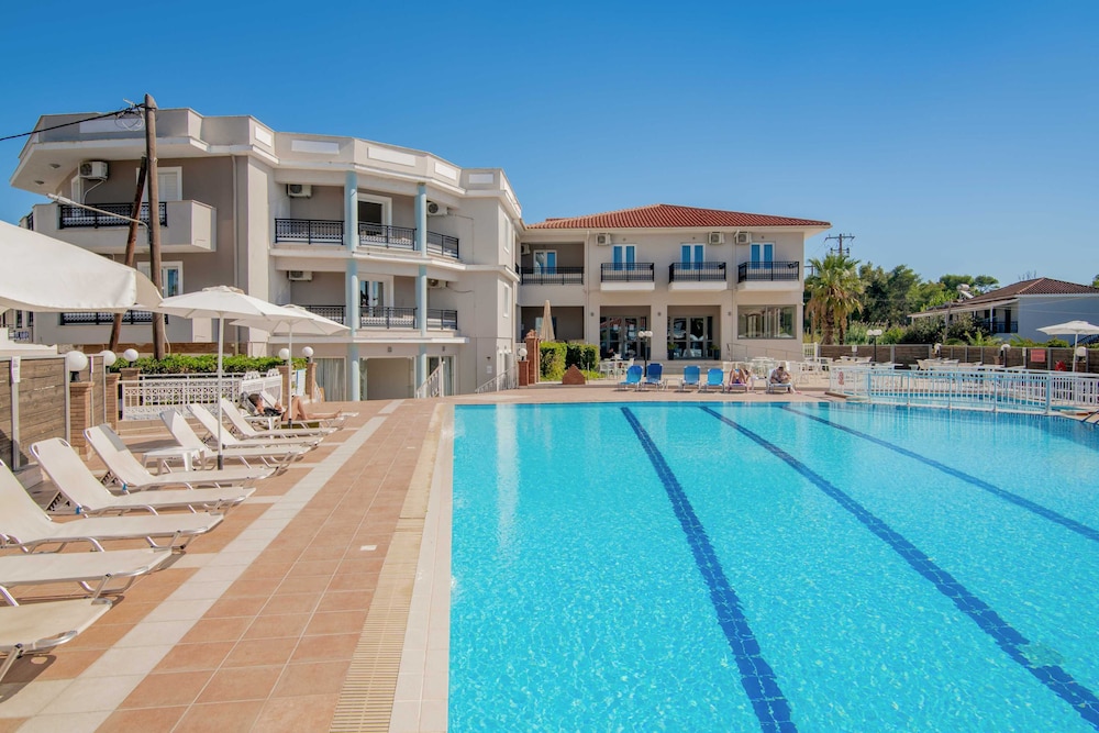 Karras Hotel — Swimming pool in Laganas, Ionian Islands
