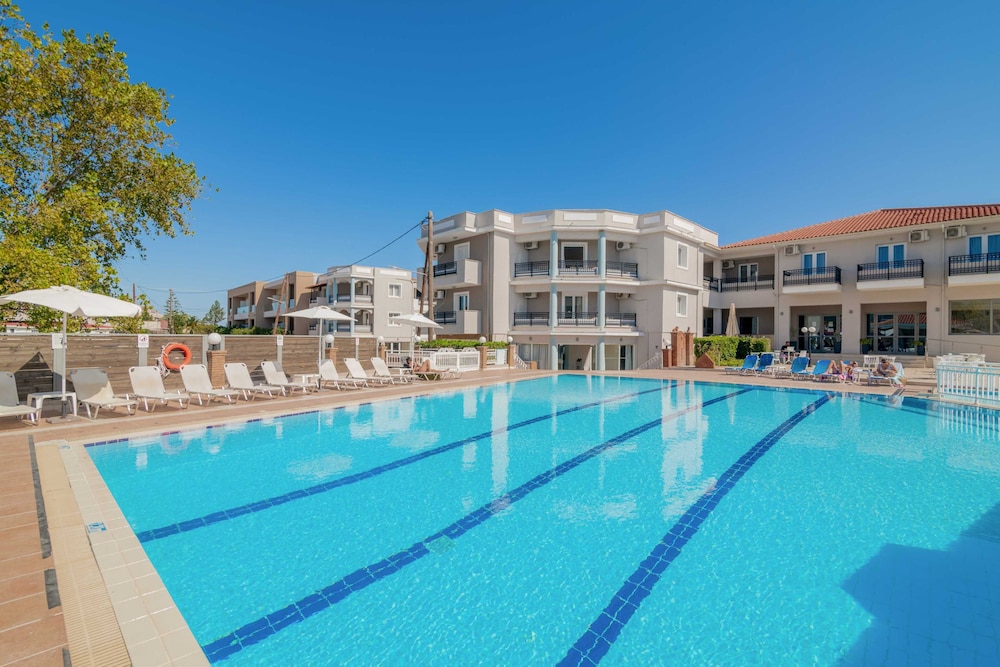 Karras Hotel — Swimming pool in Laganas, Ionian Islands