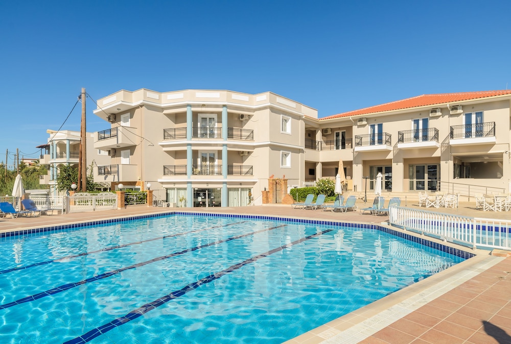 Karras Hotel — Swimming pool in Laganas, Ionian Islands