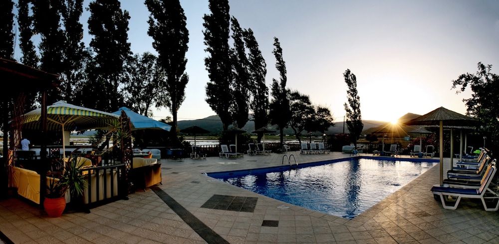 Aegeon Hotel — Swimming pool in Lesvos Island