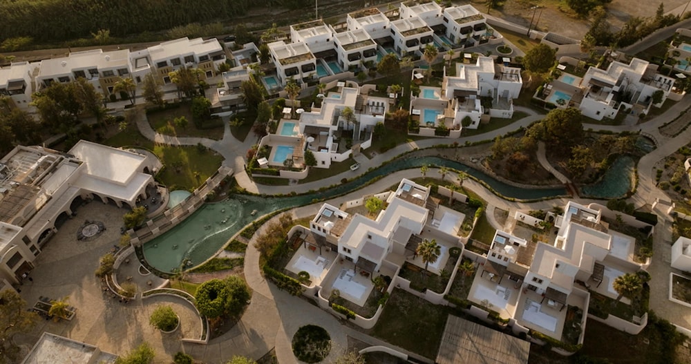 Aulus Lindos Rhodes, All-Inclusive Resort, Curio Collection by Hilton — Hotel building in Kiotari, South Aegean