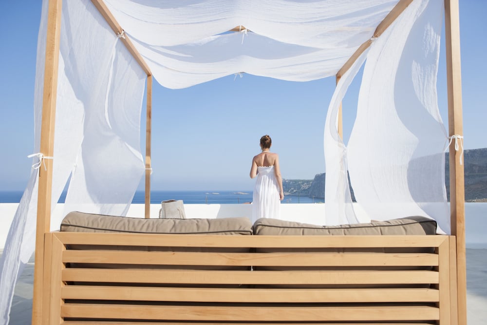 Lindos Sun — Hotel building in Lindos, South Aegean