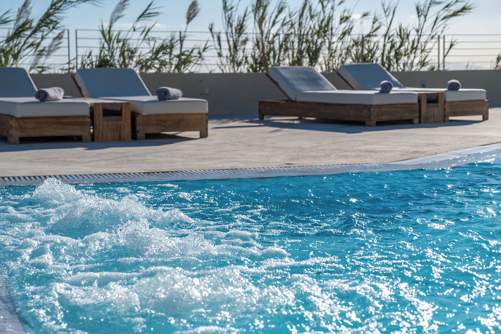 The Majestic Hotel — Swimming pool in Karterados, South Aegean