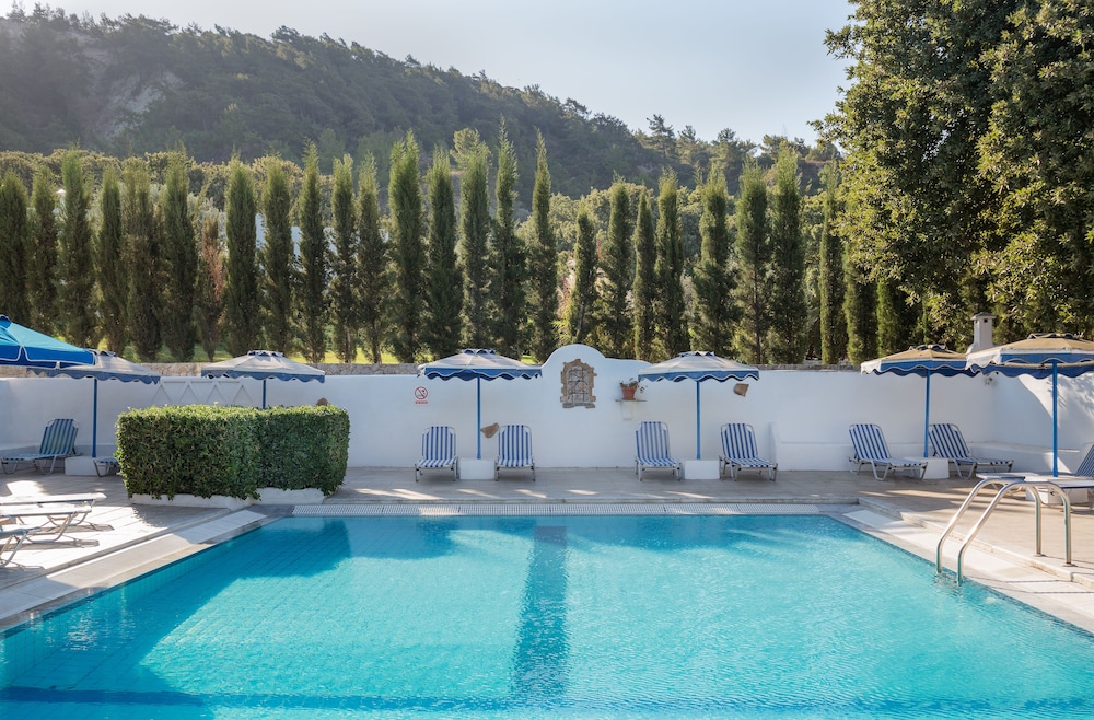 Nathalie Hotel — Swimming pool in Ialyssos, South Aegean