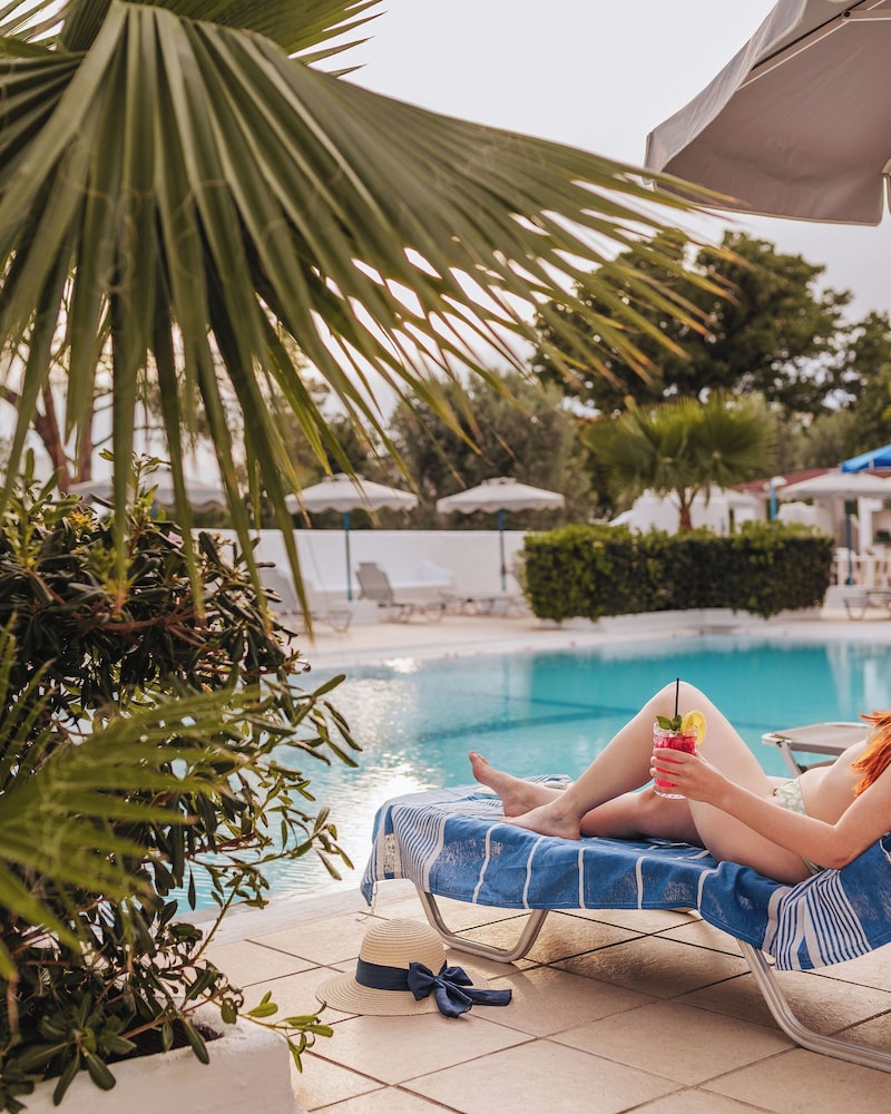 Nathalie Hotel — Swimming pool in Ialyssos, South Aegean