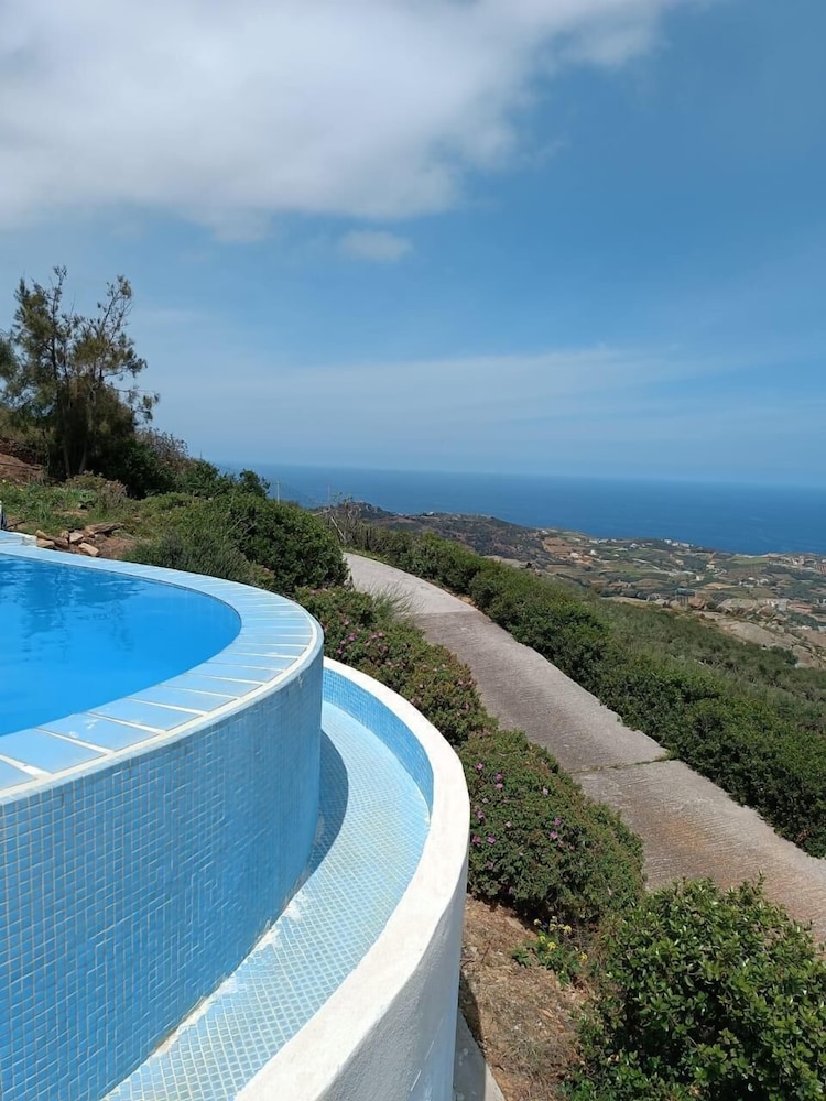 Nymphes Luxury Apartments — Swimming pool in Lygaria
