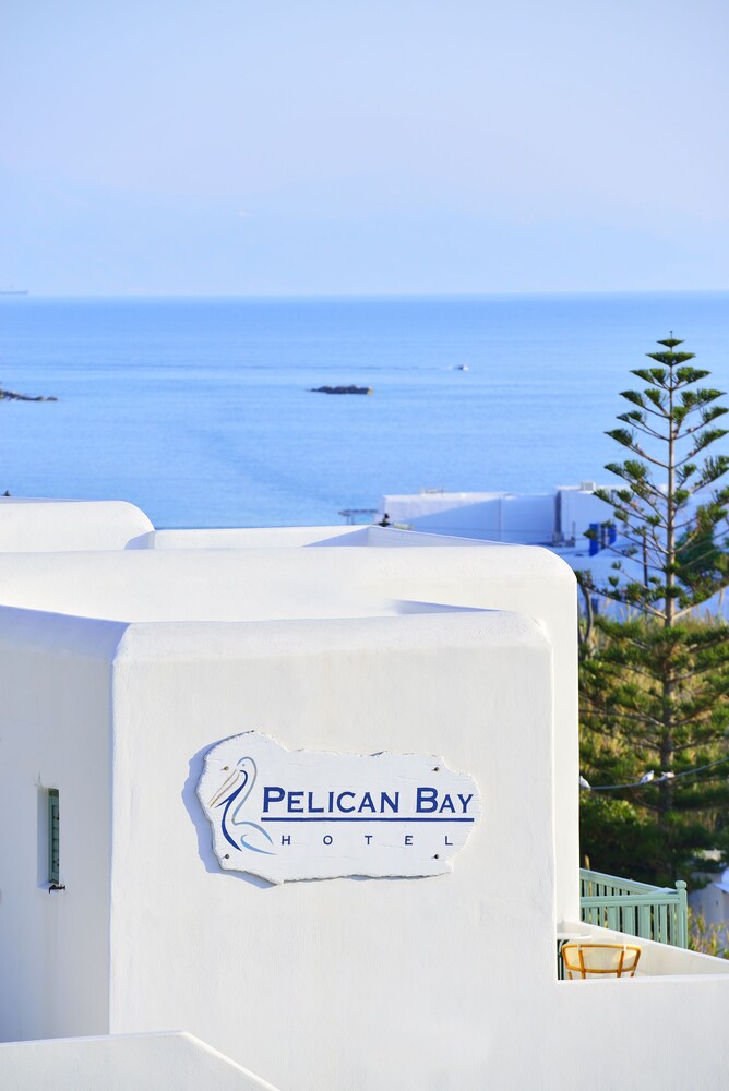 Pelican Bay Hotel — Hotel building in Plati Gialos, South Aegean