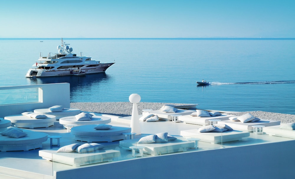 Petasos Beach Resort & Spa, Small Luxury Hotels of the World — Beach in Plati Gialos, South Aegean