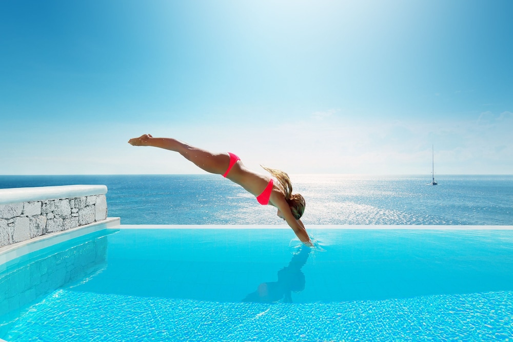 Petasos Beach Resort & Spa, Small Luxury Hotels of the World — Swimming pool in Plati Gialos, South Aegean