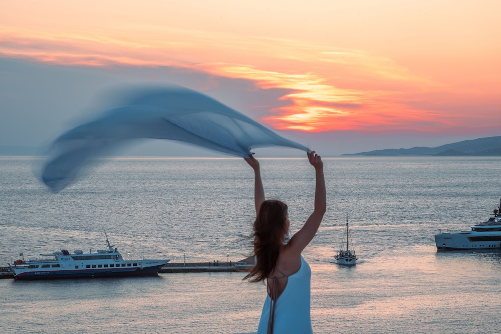 Petasos Chic Hotel — Beach in Mykonos Town, South Aegean