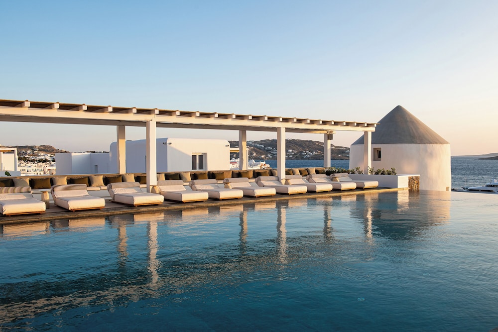 Porto Mykonos Hotel — Swimming pool in Mykonos Town, South Aegean