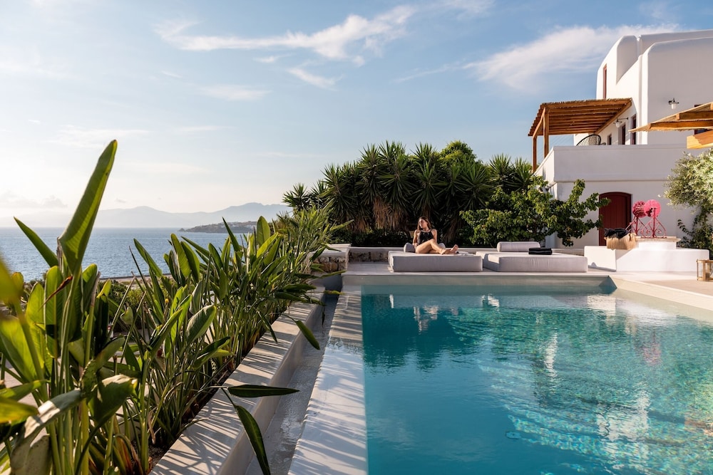 Porto Mykonos Hotel — Swimming pool in Mykonos Town, South Aegean