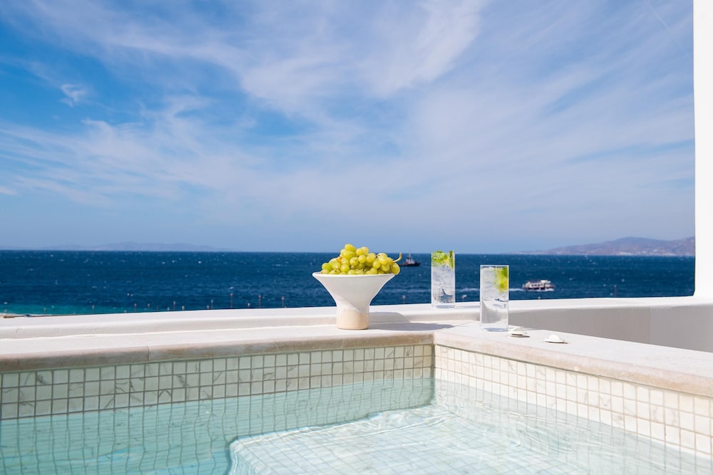 Porto Mykonos Hotel — Swimming pool in Mykonos Town, South Aegean
