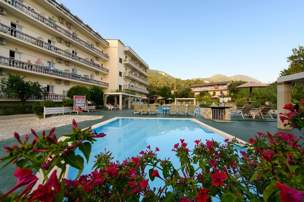 Potamaki Beach Hotel — Swimming pool in Benitses, Ionian Islands