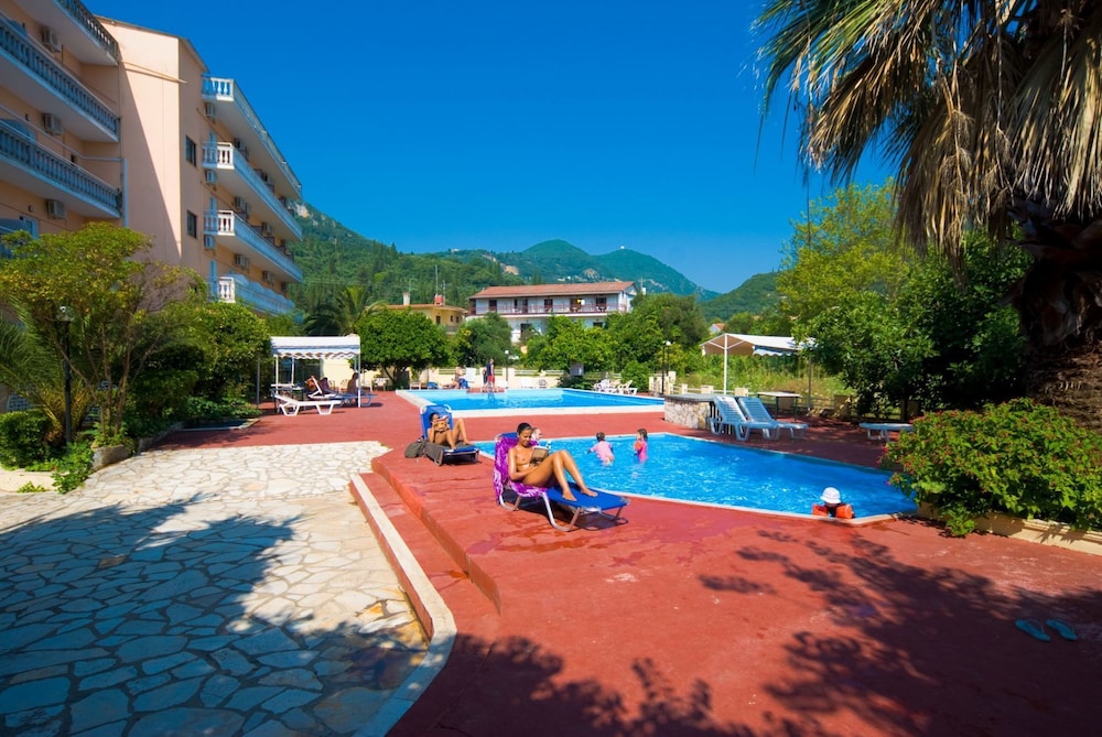 Potamaki Beach Hotel — Swimming pool in Benitses, Ionian Islands