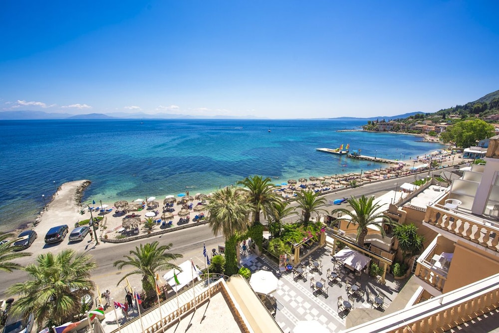 Potamaki Beach Hotel — Beach in Benitses, Ionian Islands