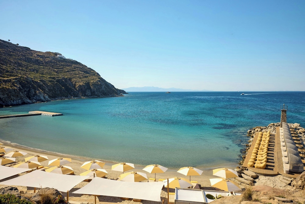 Santa Marina, a Luxury Collection Resort, Mykonos — Beach in Ornos, South Aegean