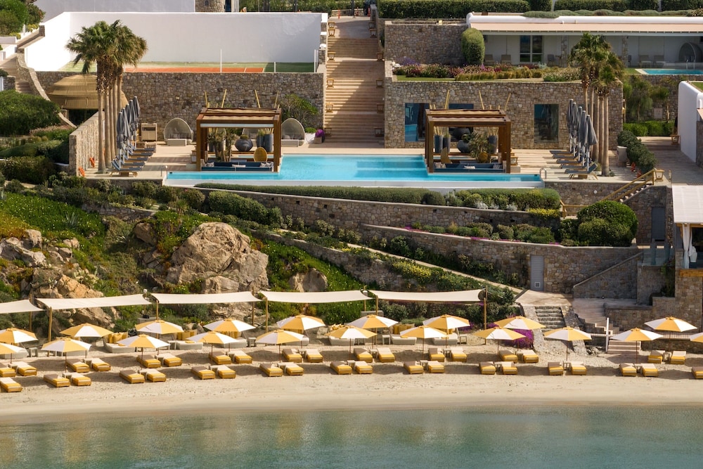 Santa Marina, a Luxury Collection Resort, Mykonos — Beach in Ornos, South Aegean